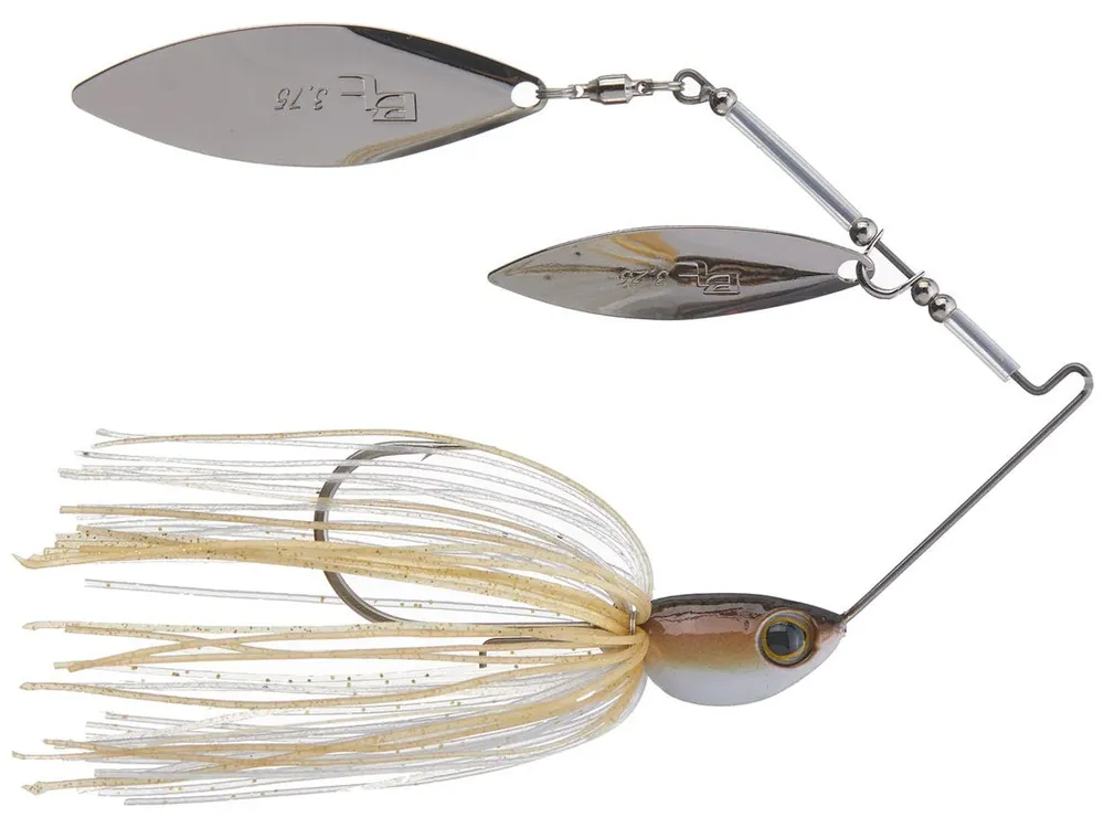 Shimano Swagy Strong Double Willow Spinnerbait - 3/8 oz. Pink Smelt