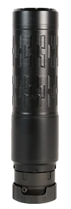 Silencerco Velos LBP .223/5.56 NATO Suppressor 1.73" Dia 1/2"x28 ASR Mount Iconel/Stainless Steel Black Cerakote