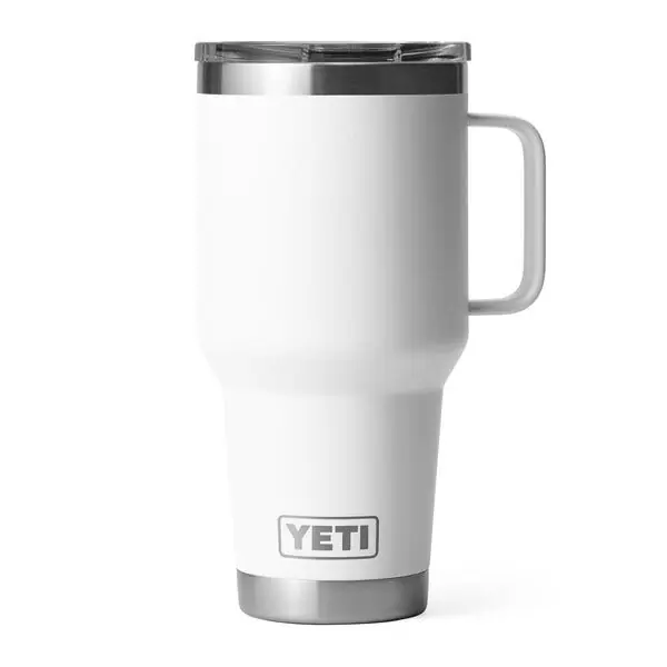 YETI Rambler 30 oz. Travel Mug w/Stronghold Lid - White