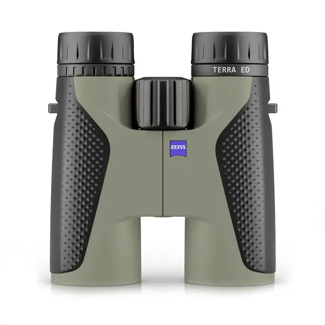 Zeiss Terra ED 10X42 Binoculars Black/Green/Gray