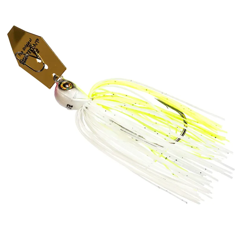 Z-Man ChatterBait Elite EVO Jig - 3/8 oz. Chartreuse/White