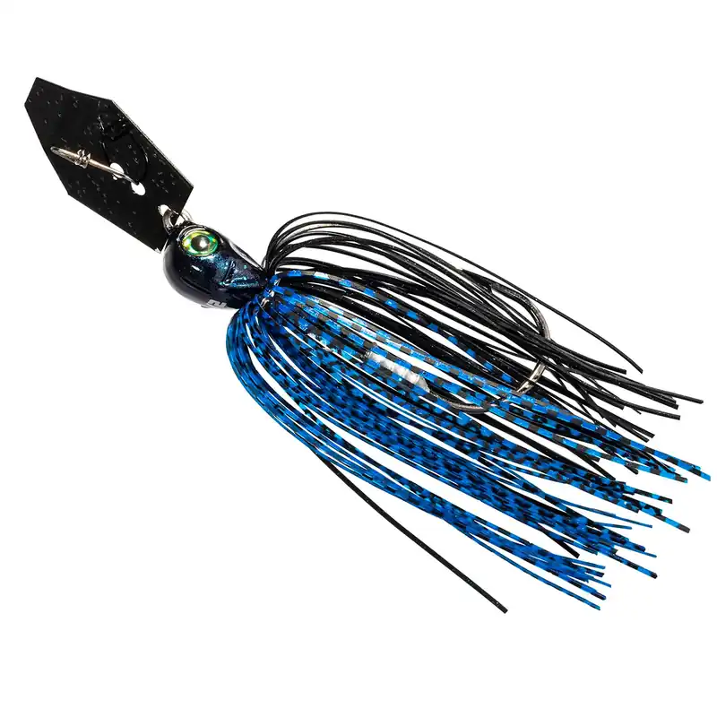 Z-Man ChatterBait Elite EVO Jig - 3/8 oz. Black/Blue