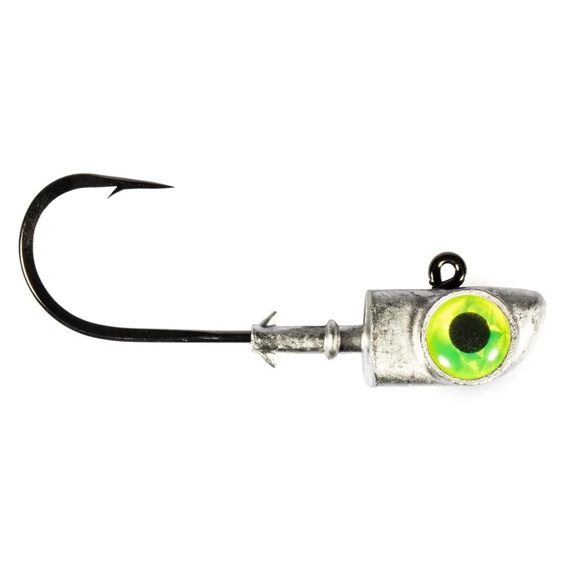 Z-Man DieZel Eye Jigheads - 8/0 2 oz. Chartreuse