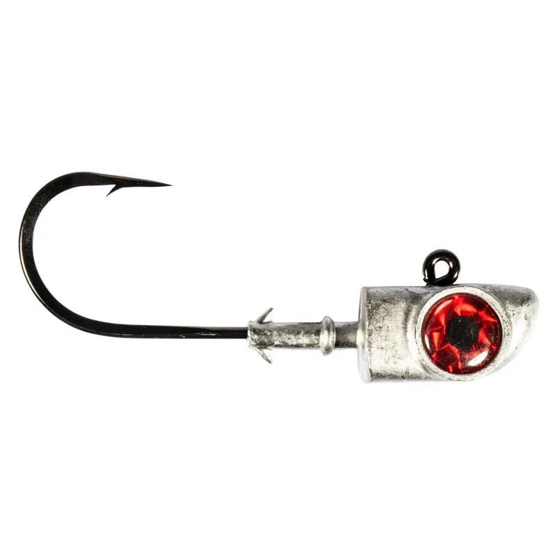 Z-Man DieZel Eye Jigheads - 8/0 3 oz. Red
