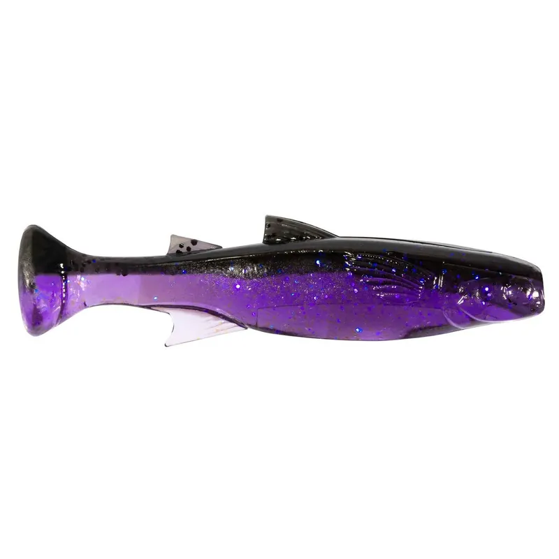 Z-Man Mulletron Swimbait - 4" Purple Demon