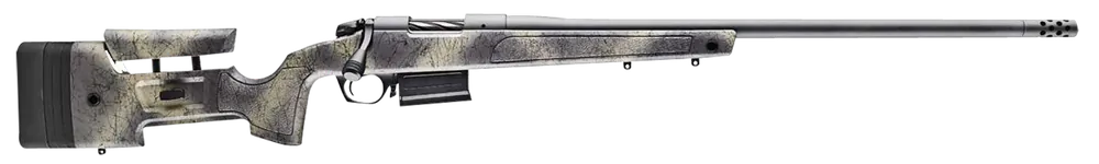 Bergara B-14 Wilderness HMR 7mm PRC 5+1 24" Threaded Sniper Gray Cerakote Barrel/Rec Adj LOP Camo Stock Brake B14LM3613