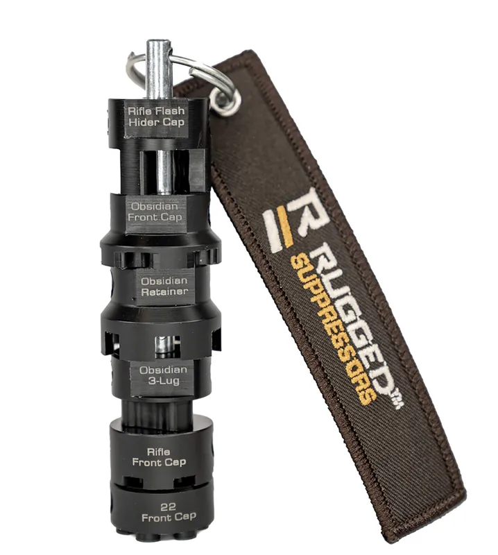 Rugged Suppressors Totem Tool (6 Piece Multi-Tool) Compatible with Most Rugged Suppressor