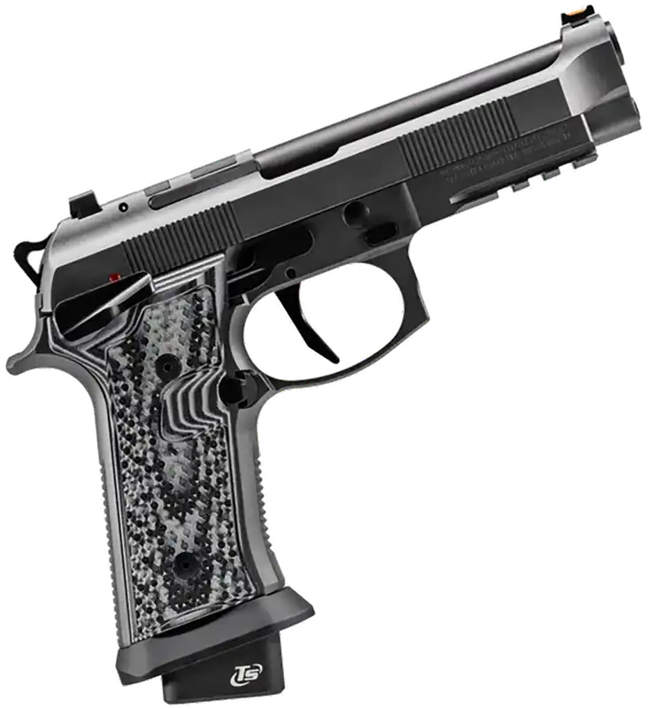 Beretta 92XI Pistol 9mm 22+1 5.10" All Steel Ambi Thumb Safety Black/Gray Grips SAO J92XFMSA21LCO
