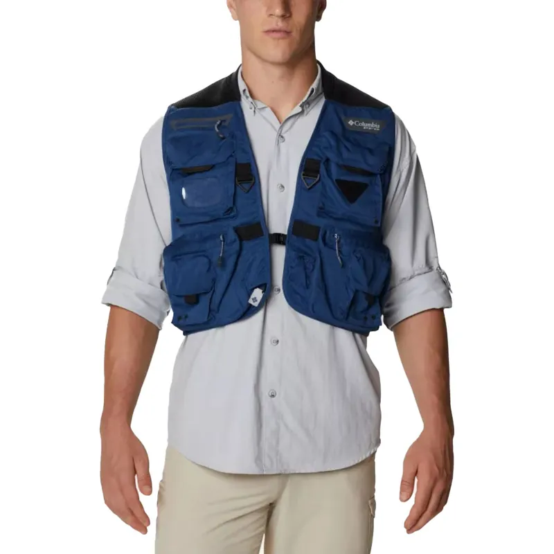 Columbia Men’s PFG Henry’s Fork V Vest - Carbon 1470961469