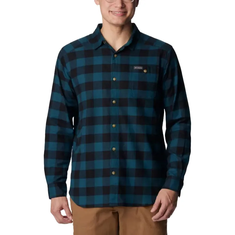 Columbia Men’s Cornell Woods Flannel Plaid Shirt - Buffalo Check 1617951415