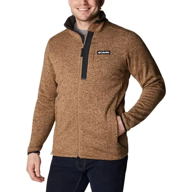 Columbia Men‘s Sweater Weather Fleece Full Zip Jacket - Delta Heather 1954101257