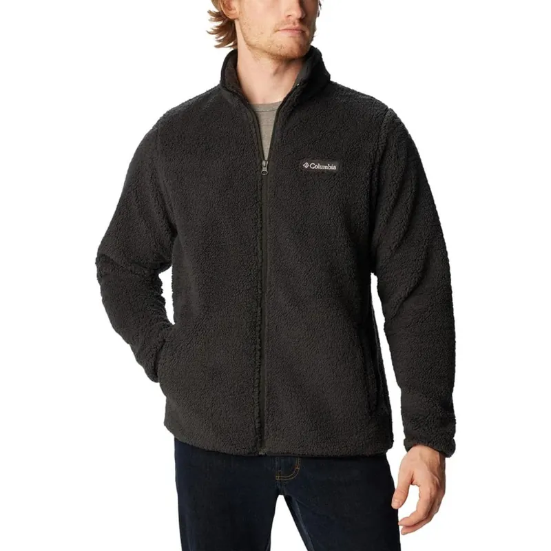 Columbia Men‘s Rugged Ridge III Full Zip Sherpa Fleece - Black 2059181010