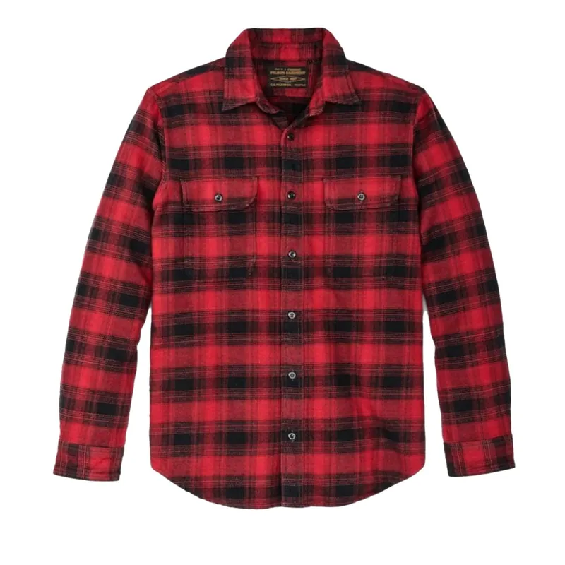 Filson Vintage Flannel Workshirt - Red Oak Ombre 11010689ROO