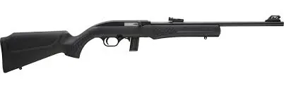 Rossi RS22 Semi-auto .22LR 18" 10+1 Wood Stock 3/8" Grooved Receiver Fiber Optic Sights Cross-bolt Safety RS22L1811WD