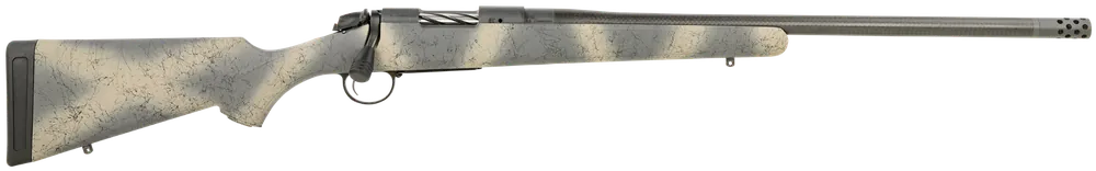 Bergara Ridge Carbon Wilderness 6.5CM 22" 4+1 Syn Stock CF Wrapped Barrel Drilled and Tapped Muzzle Brake B14S522CF