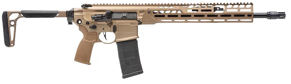 Sig Sauer MCX Spear LT 5.56mm NATO Rifle 16" Coyote Cerakote RMCX556N16BLT