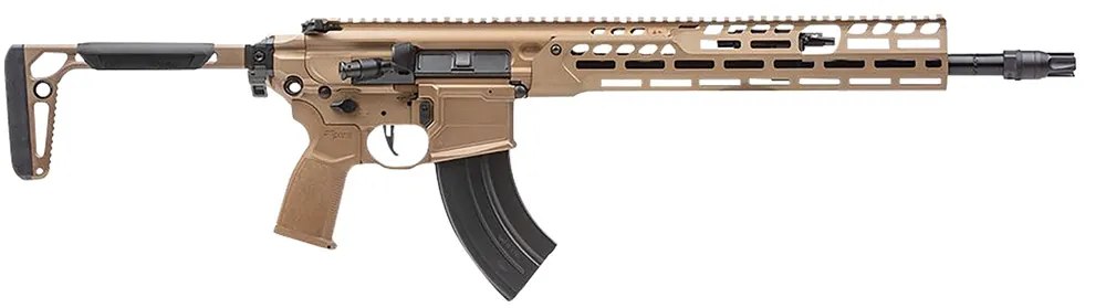 Sig Sauer MCX Spear LT 7.62x39mm Rifle 16" Coyote Cerakote RMCX762R16BLT