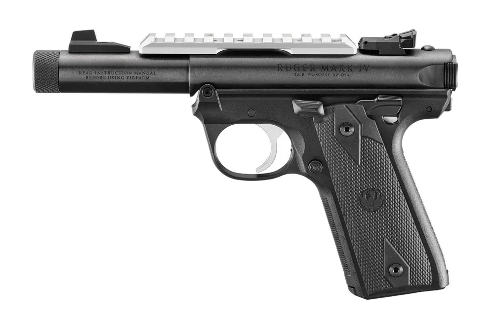 Ruger MK IV 22/45 Lite 22 LR Pistol 10 Rounds 4.4 Ported TB 43945