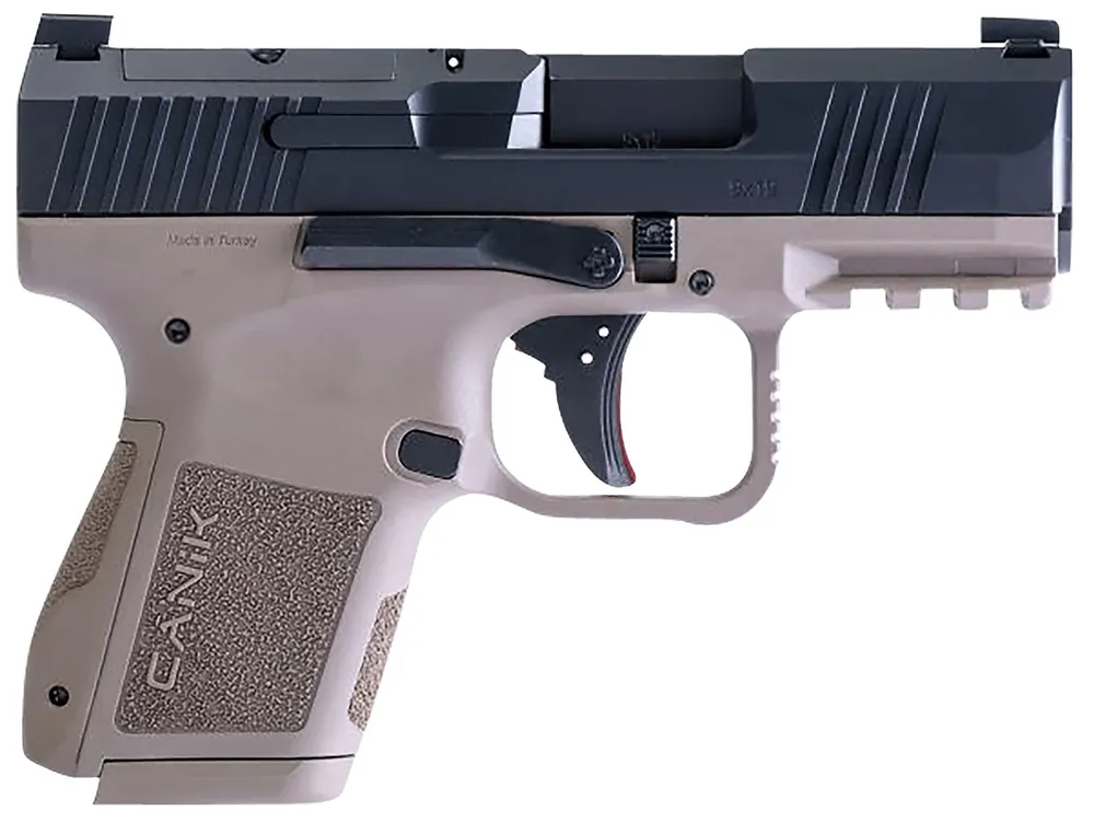 Canik Mete MC9 9mm Luger Pistol 3.18" Black/Flat Dark Earth HG7620BDN