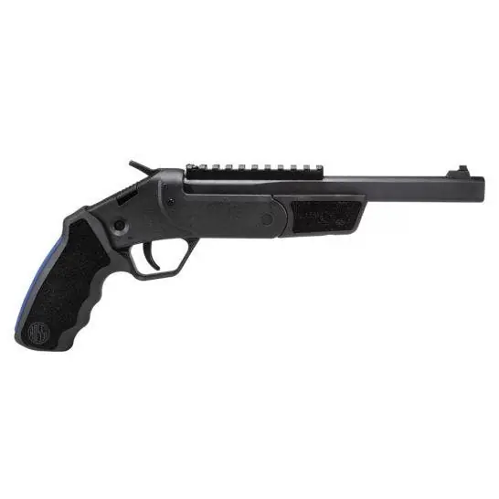 Rossi Brawler 45LC/410Ga Pistol 1 Rd 9" Rifled Barrel Fixed Front Sight Picatinny Rail Polymer Frame Cross Bolt Safety Single Action Black SSPB9-BK