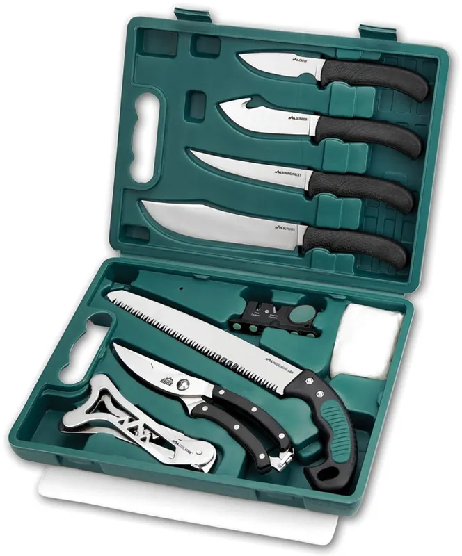 Outdoor Edge GamePro 11 Piece Game Processing Knife Set OEGP11