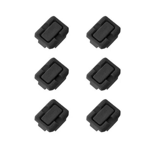 Magpul Wire Control Kit 6 Pieces M-LOK Black MAG1296BLK