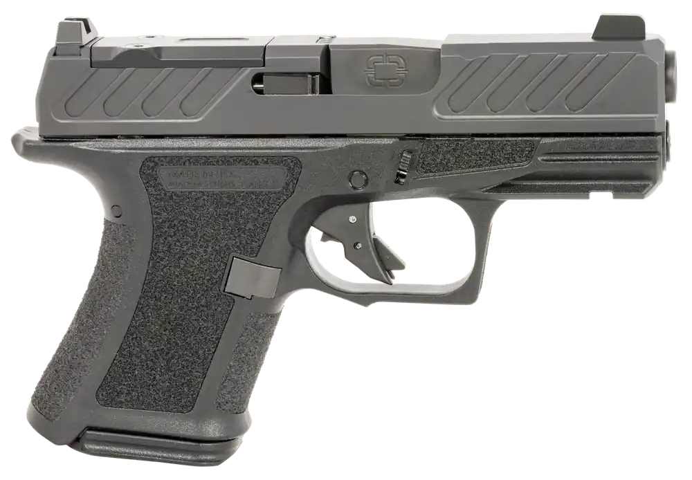 Shadow Systems CR920 Foundation 9mm Luger Pistol 10+1/13+1 3.40" Steel Barrel SS Slide Polymer Frame Tritium FS Black SS-4306