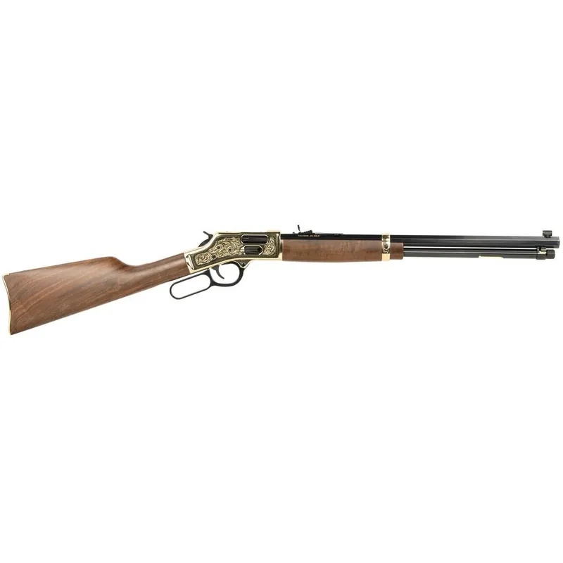 Henry Big Boy Brass Deluxe .45 Colt Rifle 20" Walnut H006GCD