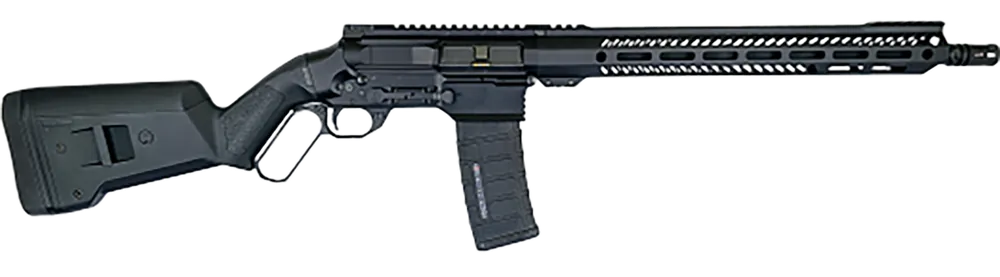 Bond Arms Levergun 223 Wylde 30+1 16" Threaded, Black, M-LOK Handgaurd, Magpul SGA 870 Stock