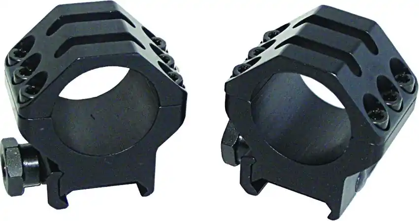Weaver Mounts 6-Hole Scope Rings 1" XX Height Matte Black