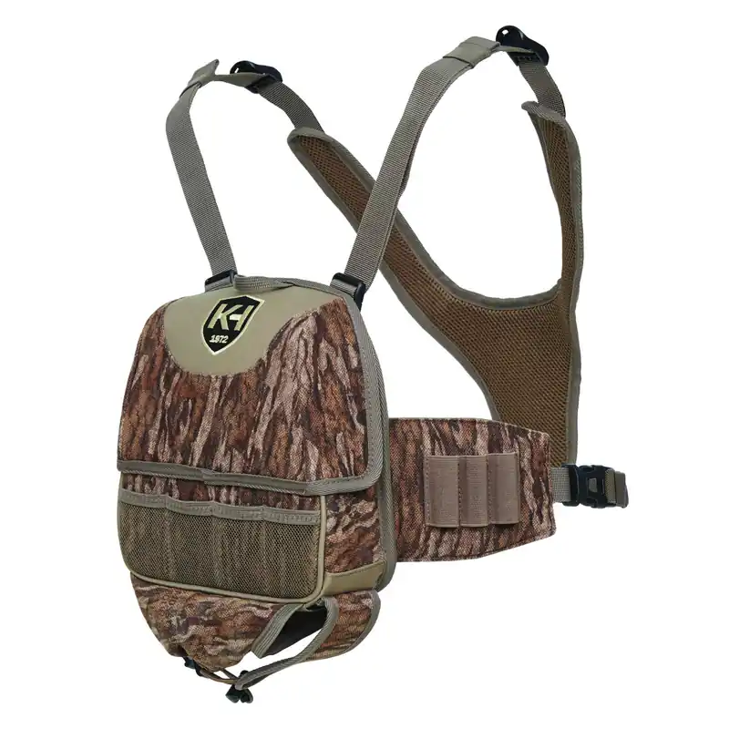 Knight & Hale Run N Gun Turkey Vest Mossy Oak Bottomland Standard KHT0103