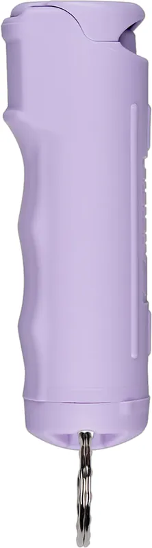 Sabre Flip Top Pepper Gel w/ Finger Grip & Key Ring Purple F15-PRUSG-02