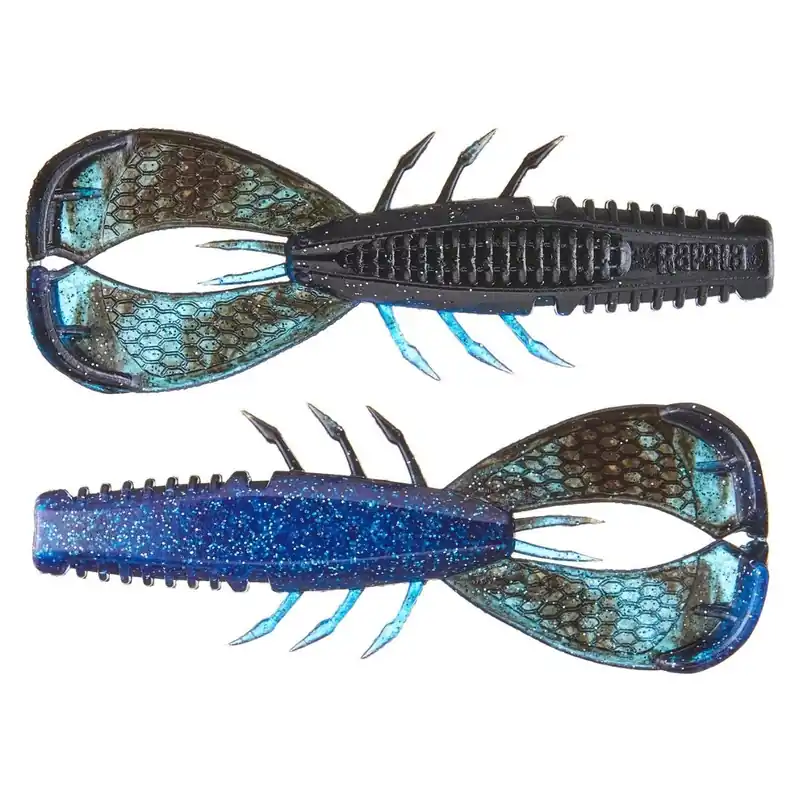 Rapala CrushCity Cleanup Craw - 3.5" Black N Blue
