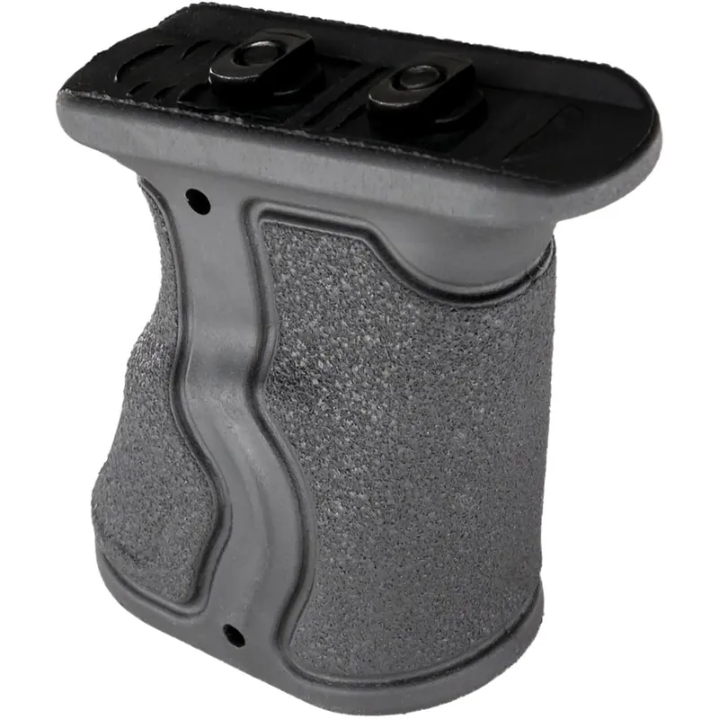 FAB Defense Gradus Forward Grip Angled Rubber Overmold M-Lok Rail Black FXGRADMB