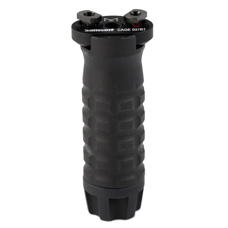 Samson M-LOK Vertical Grip Medium Grenade Anodized Aluminum Black 040510301