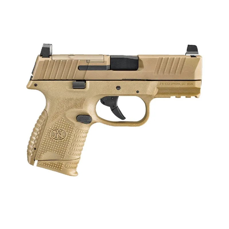 FN America 509 Compact MRD 9mm Pistol 3.7" FDE 66100574