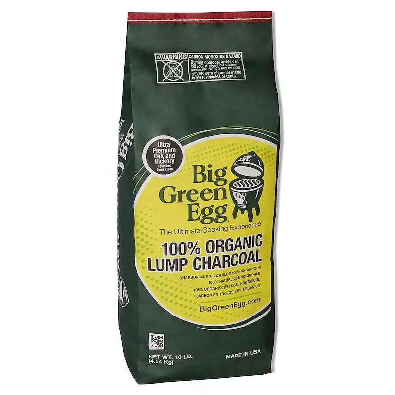 Big Green Egg Organic Lump Charcoal 20 lb Bag