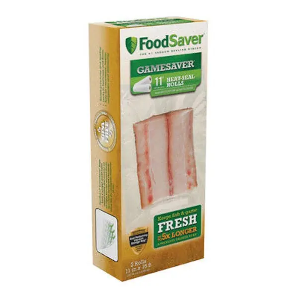 FoodSaver GameSaver 11" x 16‘ Rolls 2-Pack