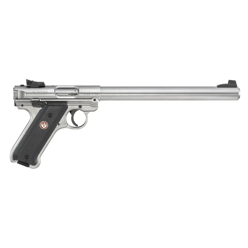 Ruger Mark IV Target 22 LR 10" Satin Stainless Pistol