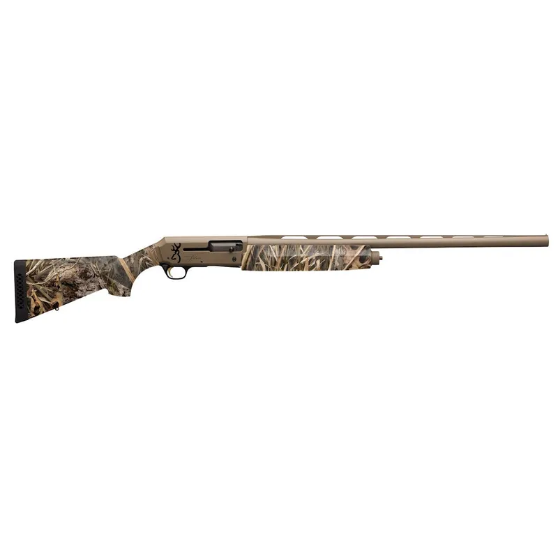 Browning Silver Field Shotgun 12 GA Mossy Oak Shadow Grass Habitat FDE 28"