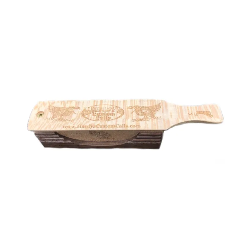 Hardy‘s Custom Calls Black Walnut/Sycamore Box Call
