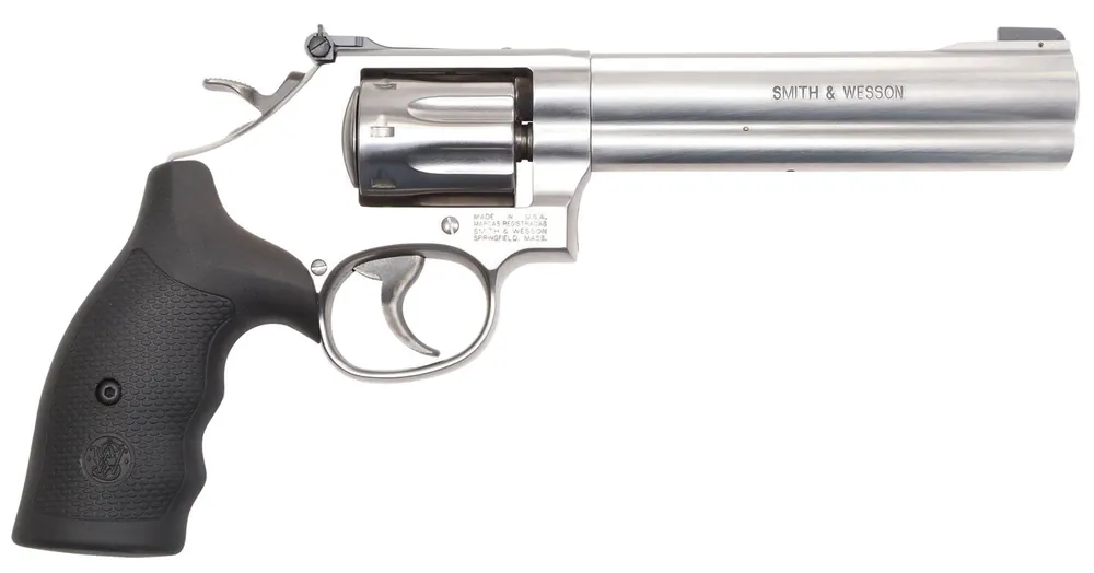 Smith & Wesson Model 648 Revolver 22 WMR Stainless Steel 6" 12460