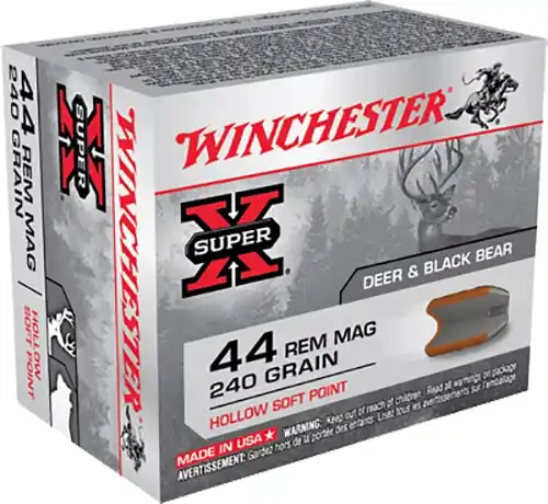 Winchester Super-X Handgun .44 Rem Magnum 240 Gr Hollow Soft Point