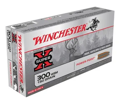 Winchester Super-X .300 Winchester Short Magnum 150 Gr Power-Point