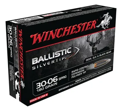 Winchester Ballistic Silvertip .30-06 Springfield 180 Gr
