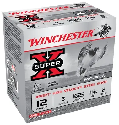 Winchester 12 Ga. 3" 2 Super-X Xpert Steel Waterfowl Load 25/Box