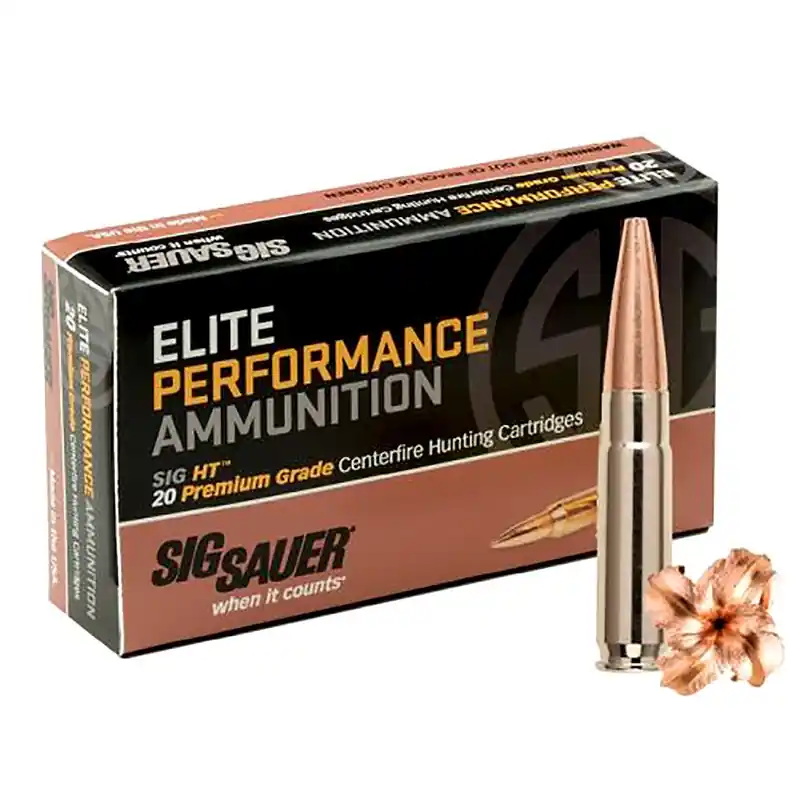 Sig Sauer 300 Blk 120 Gr. HT Elite Hunting SC OTM 20 Per Box