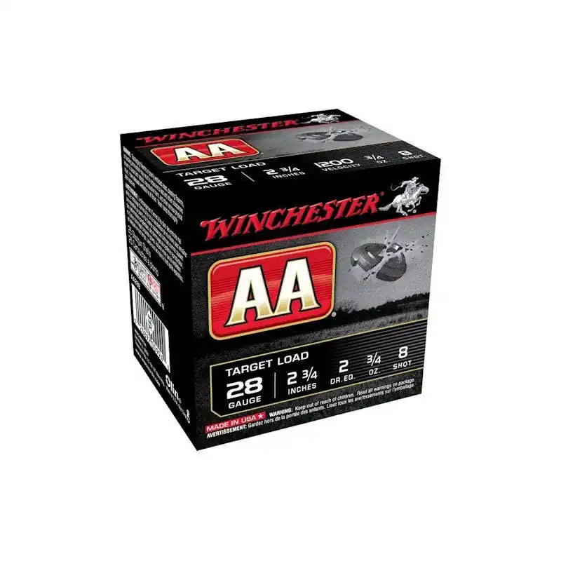 Winchester AA Target Loads 28Ga. 2 3/4" 8 25/Box