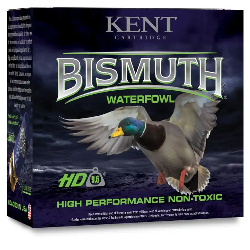 Kent Bismuth Waterfowl 12 Ga. 3" 4 25/Box