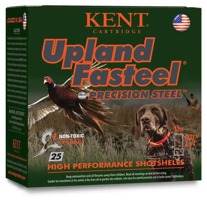 Kent Upland Fasteel Precision Steel 12 Ga. 2-3/4" 6 25/Box